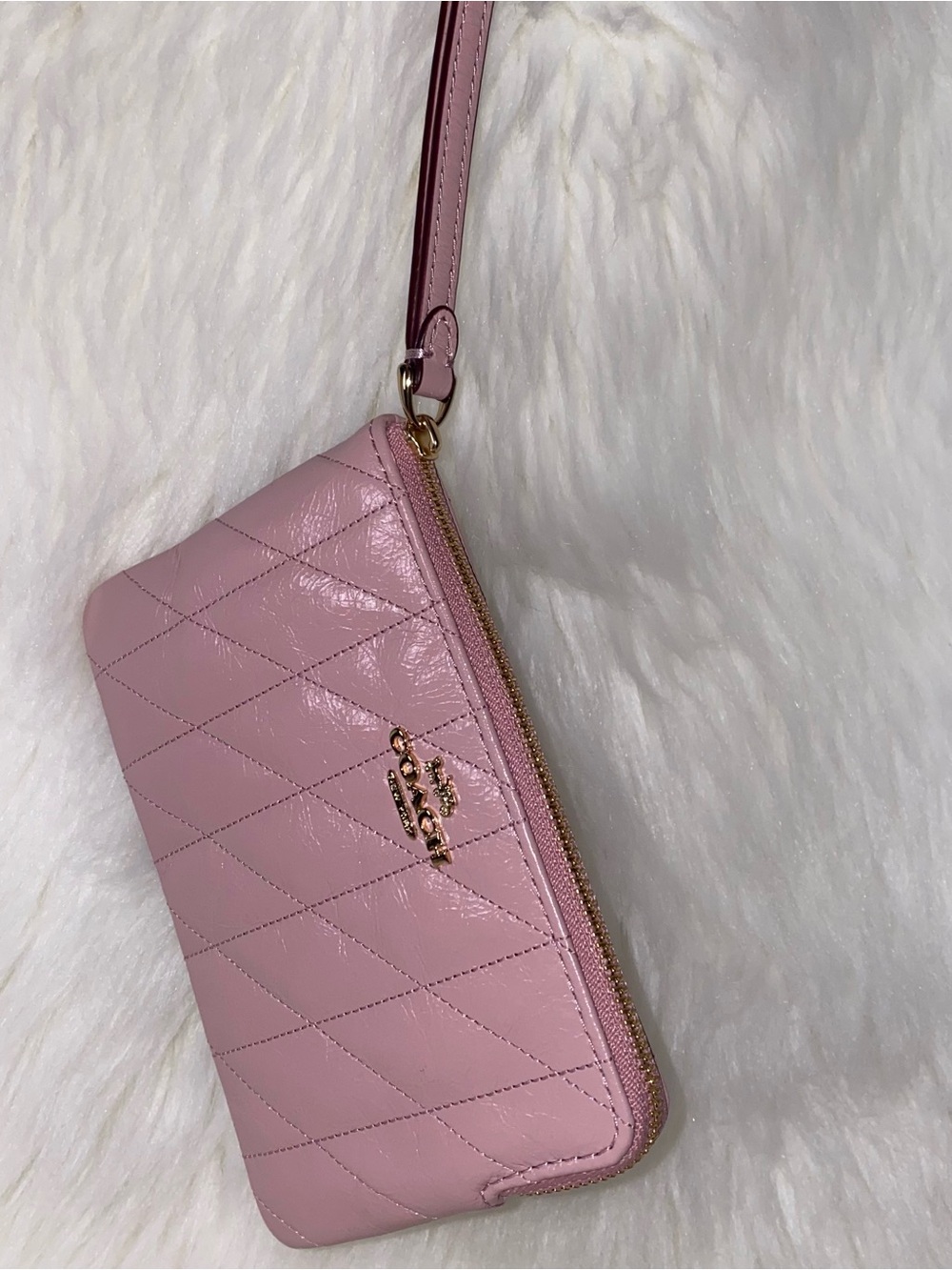 Coach leather Wristlet New - Picture 4 of 9
